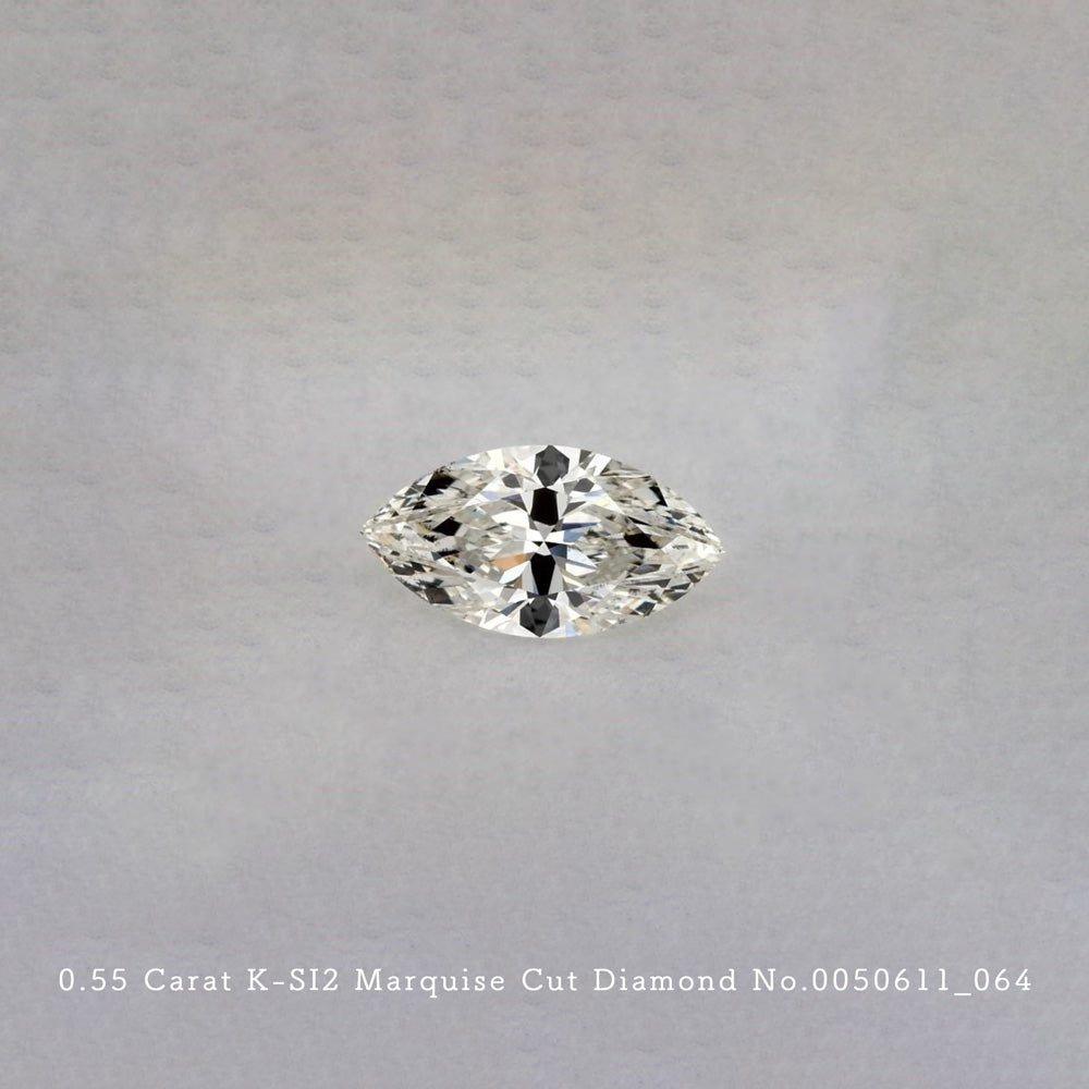0.55 Carat K-SI2 Marquise Cut Diamond [0050611_064]