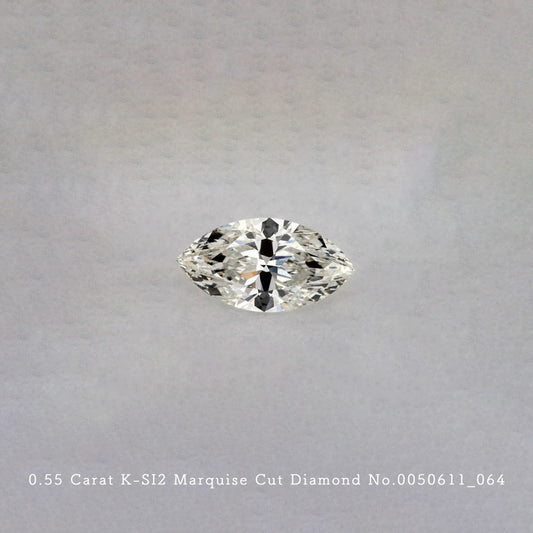 0.55 Carat K-SI2 Marquise Cut Diamond [0050611_064]