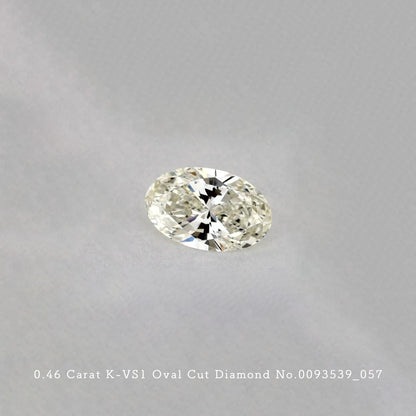 0.46 Carat K-VS1 Oval Cut Diamond [0093539_057]