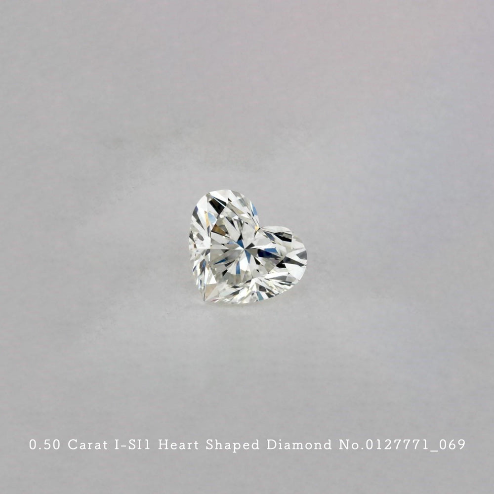 0.50 Carat I-SI1 Heart Shaped Diamond [0127771_069]