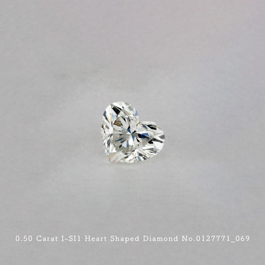 0.50 Carat I-SI1 Heart Shaped Diamond [0127771_069]