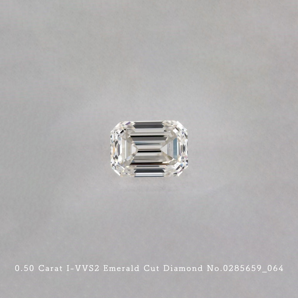0.50 Carat I-VVS2 Emerald Cut Diamond [0285659_064]