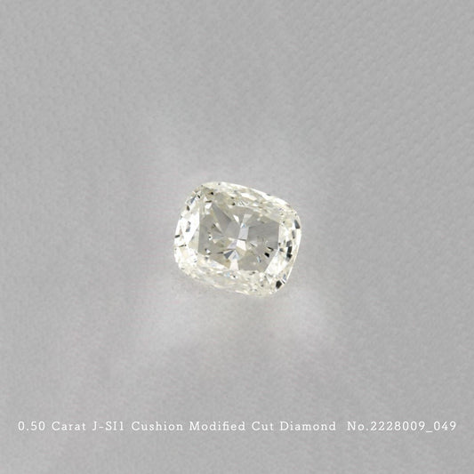 0.50 Carat J-SI1 Cushion Modified Cut Diamond [2228009_049]