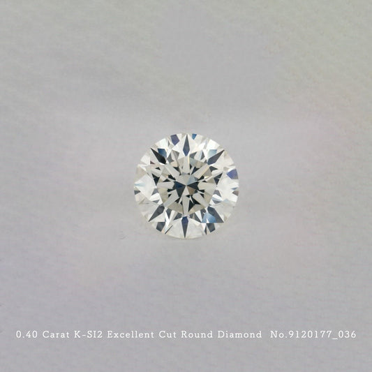 0.40 Carat J-SI2 Excellent Cut Round Diamond [3014374_040]