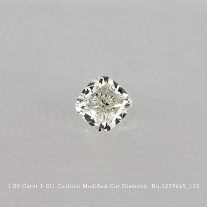 1.05 Carat J-SI1 Cushion Modified Cut Diamond [3239669_012]