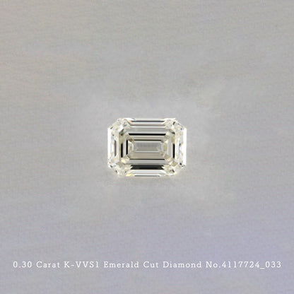 0.30 Carat K-VVS1 Emerald Cut Diamond [4117724_033]