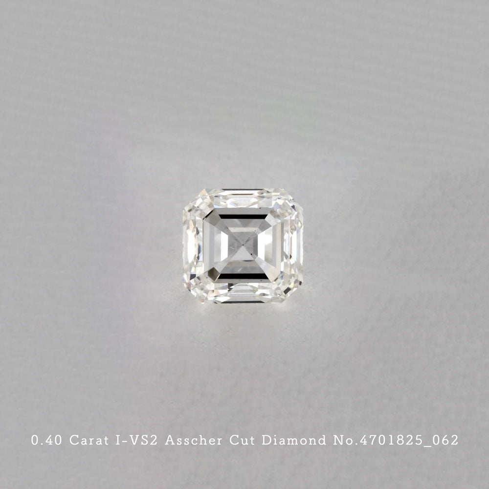 0.40 Carat I-VS2 Asscher Cut Diamond [4701825_062]