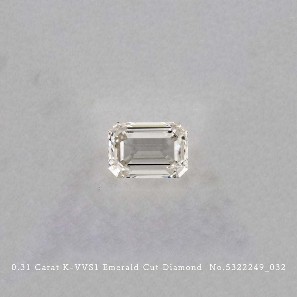 0.31 Carat K-VVS1 Emerald Cut Diamond [5322249_032]