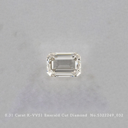 0.31 Carat K-VVS1 Emerald Cut Diamond [5322249_032]