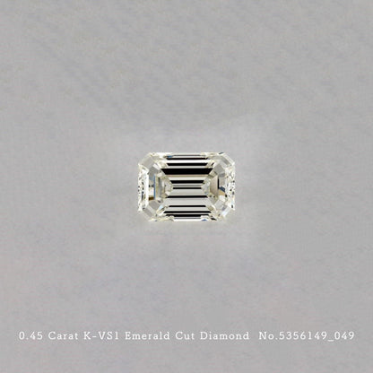 0.45 Carat K-VS1 Emerald Cut Diamond [5356149_049]