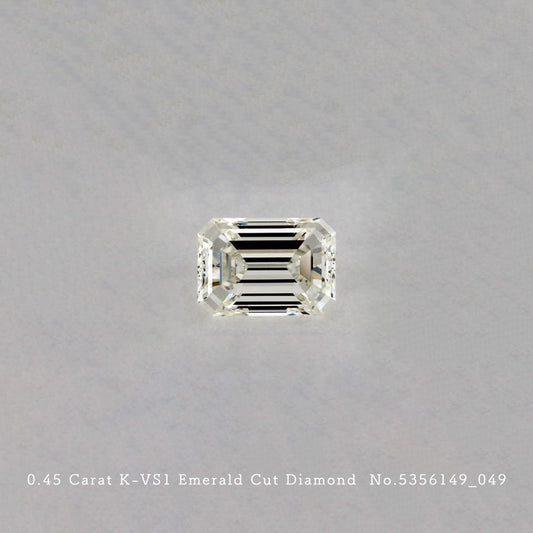 0.45 Carat K-VS1 Emerald Cut Diamond [5356149_049]