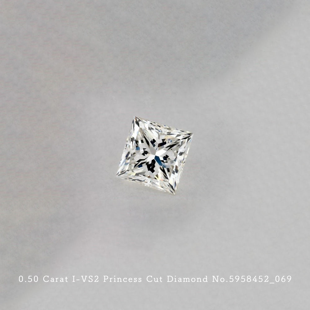 0.50 Carat I-VS2 Princess Cut Diamond [5958452_069]