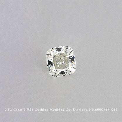 0.52 Carat I-VS1 Cushion Modified Cut Diamond [6000727_059]