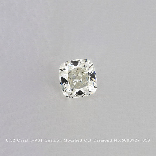 0.52 Carat I-VS1 Cushion Modified Cut Diamond [6000727_059]