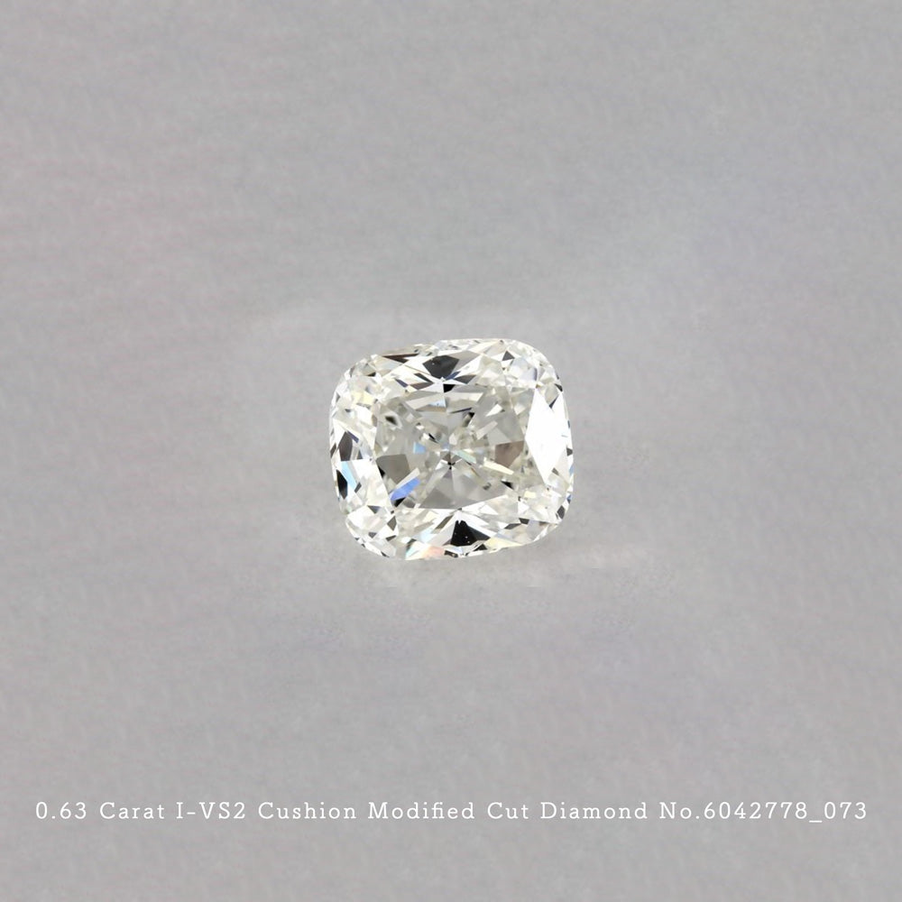 0.63 Carat I-VS2 Cushion Modified Cut Diamond [6042778_073]