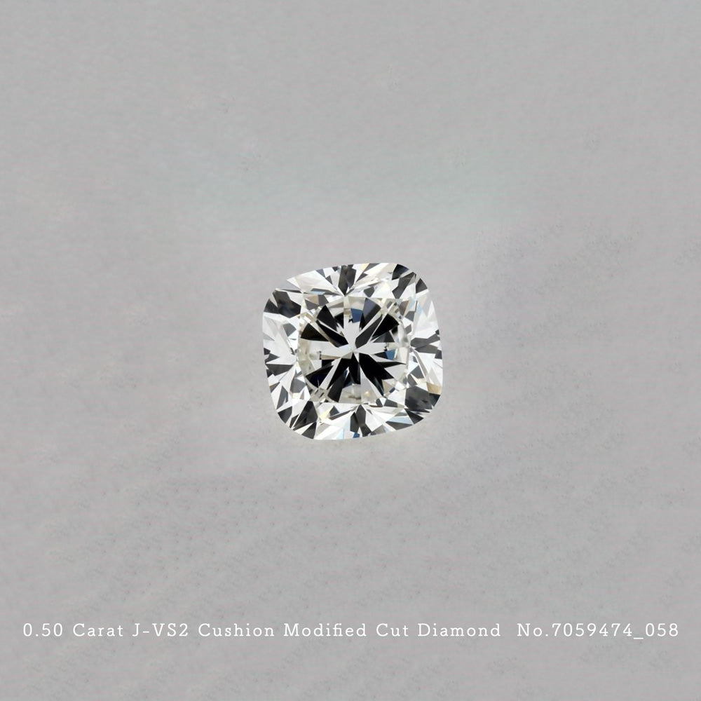0.50 Carat J-VS2 Cushion Modified Cut Diamond [7059474_058]