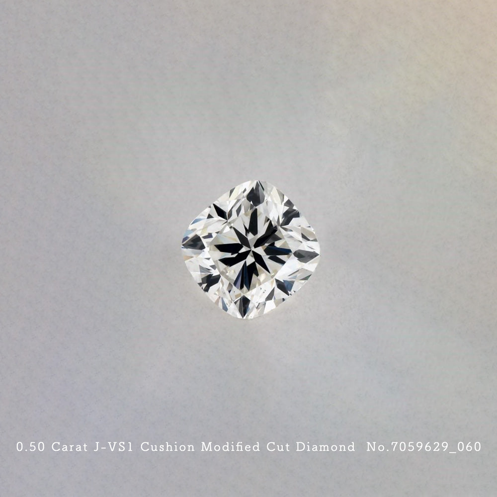 0.50 Carat J-VS1 Cushion Modified Cut Diamond [7059629_060]