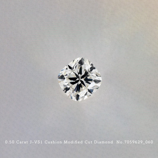 0.50 Carat J-VS1 Cushion Modified Cut Diamond [7059629_060]