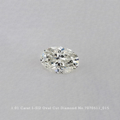1.01 Carat I-SI2 Oval Cut Diamond [7070511_015]