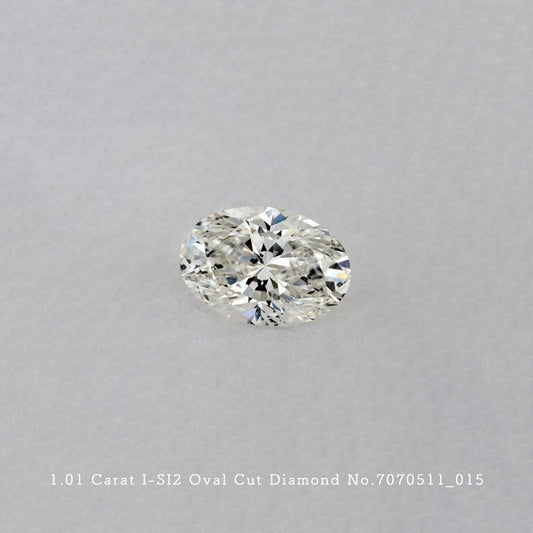 1.01 Carat I-SI2 Oval Cut Diamond [7070511_015]