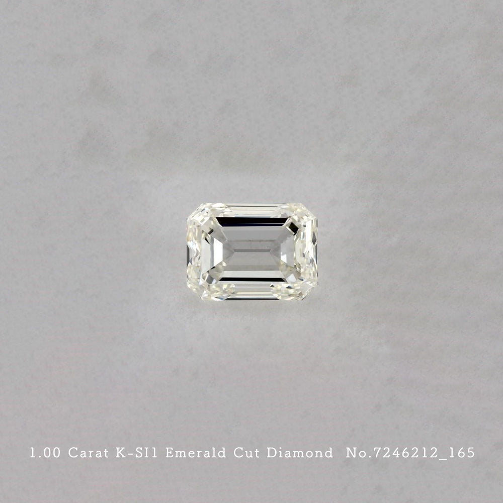 1.00 Carat K-SI1 Emerald Cut Diamond [7246212_016]