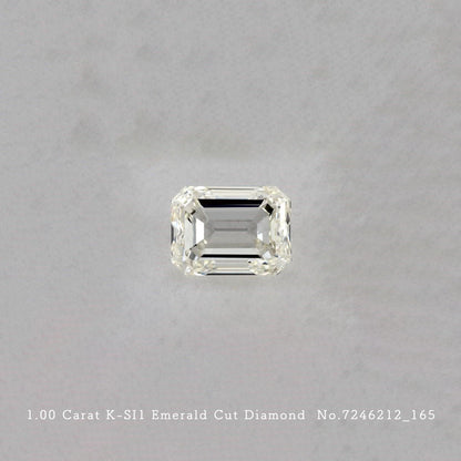 1.00 Carat K-SI1 Emerald Cut Diamond [7246212_016]