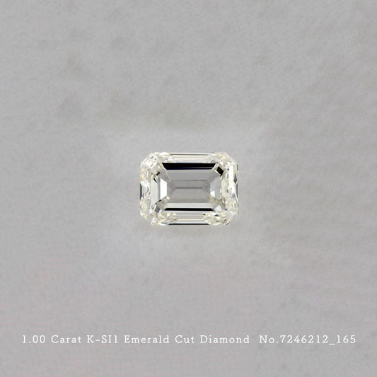 1.00 Carat K-SI1 Emerald Cut Diamond [7246212_016]
