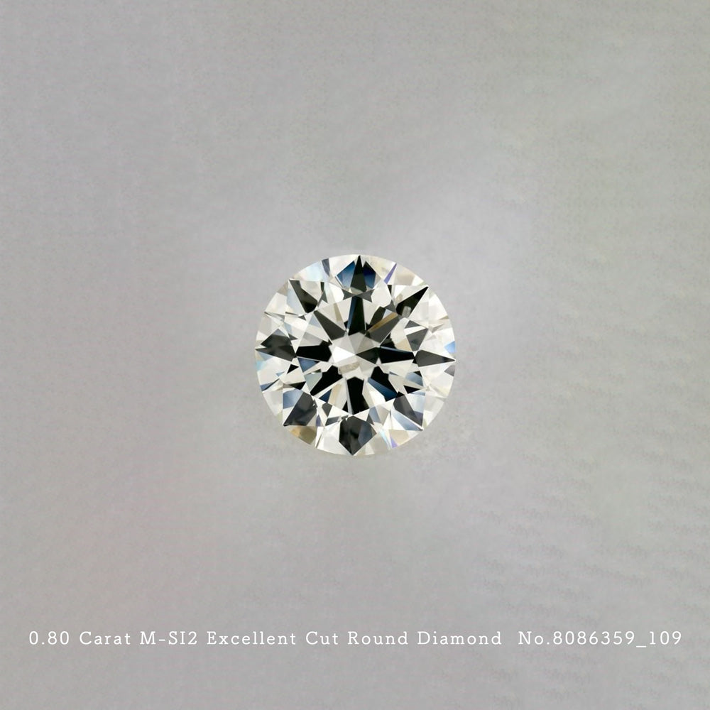 0.80 Carat M-SI2 Excellent Cut Round Diamond [8086359_010]