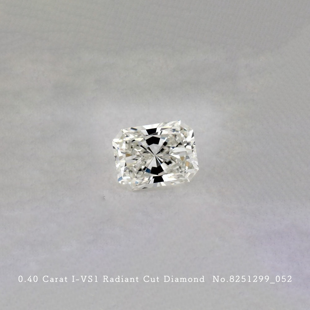 0.40 Carat I-VS1 Radiant Cut Diamond [8251299_052]
