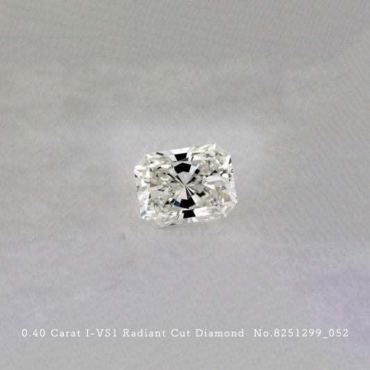 0.40 Carat I-VS1 Radiant Cut Diamond [8251299_052]