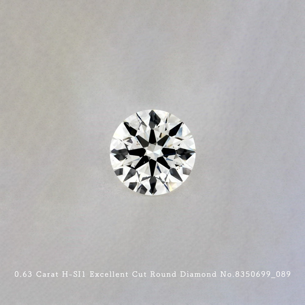 0.63 Carat H-SI1 Excellent Cut Round Diamond [8350699_089]