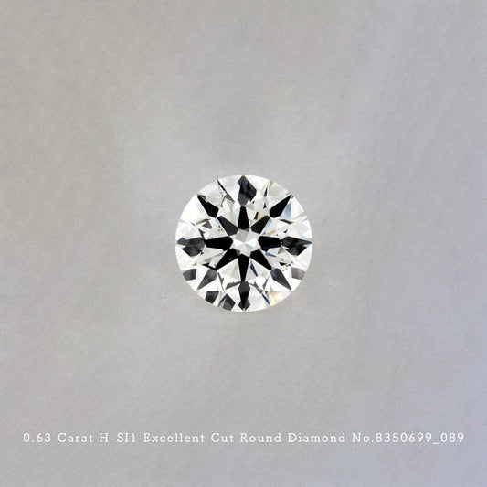 0.63 Carat H-SI1 Excellent Cut Round Diamond [8350699_089]