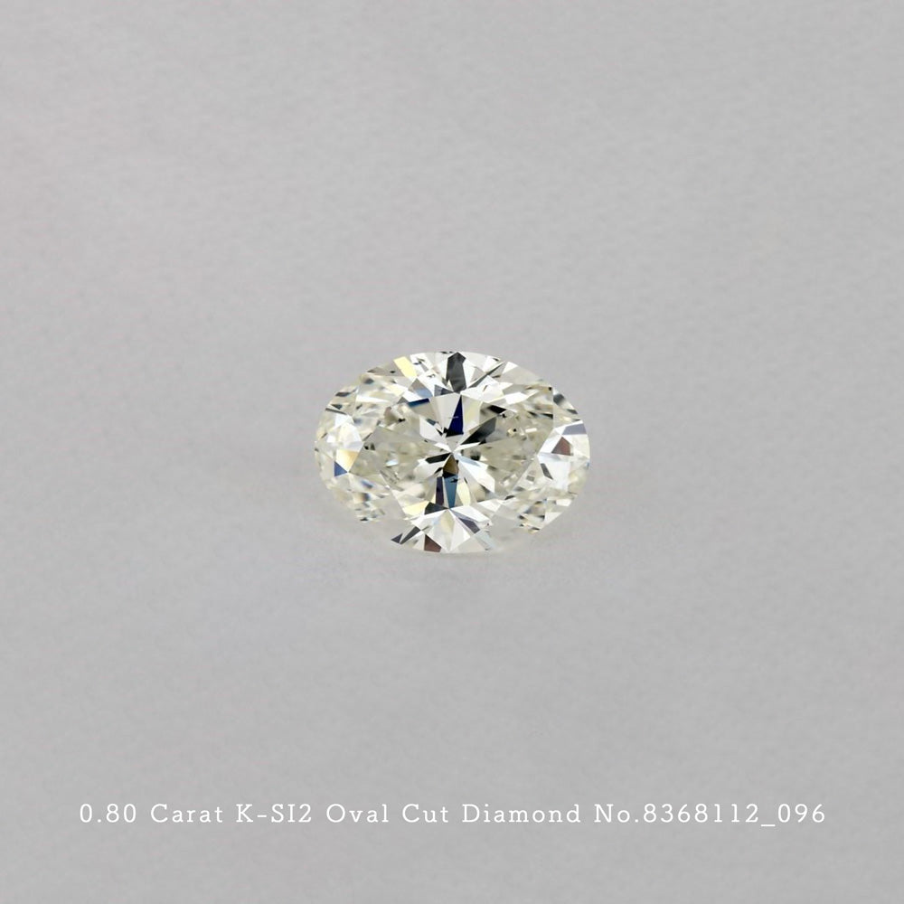 0.80 Carat K-SI2 Oval Cut Diamond [8368112_096]