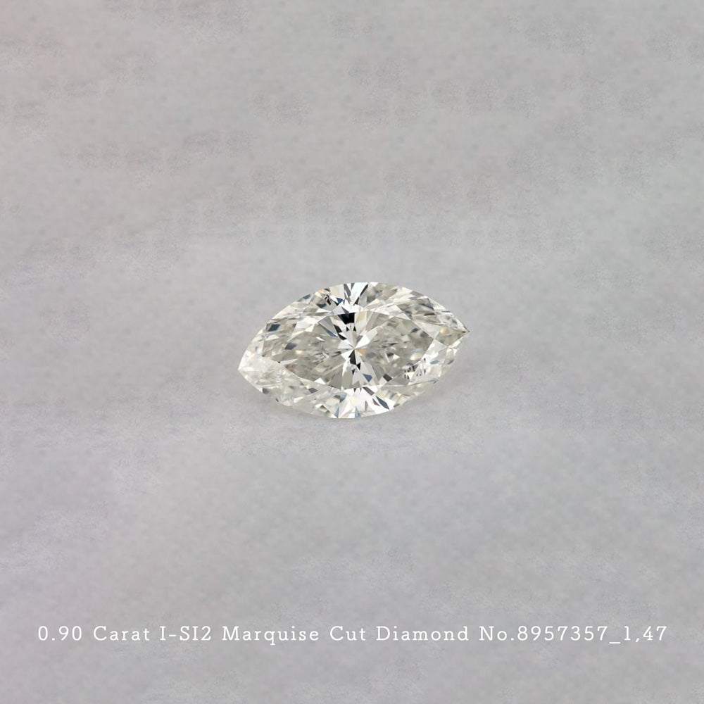 0.90 Carat I-SI2 Marquise Cut Diamond [8957357_014]