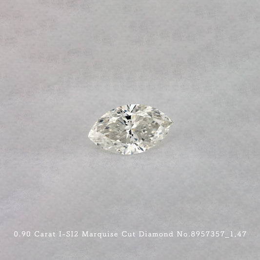 0.90 Carat I-SI2 Marquise Cut Diamond [8957357_014]
