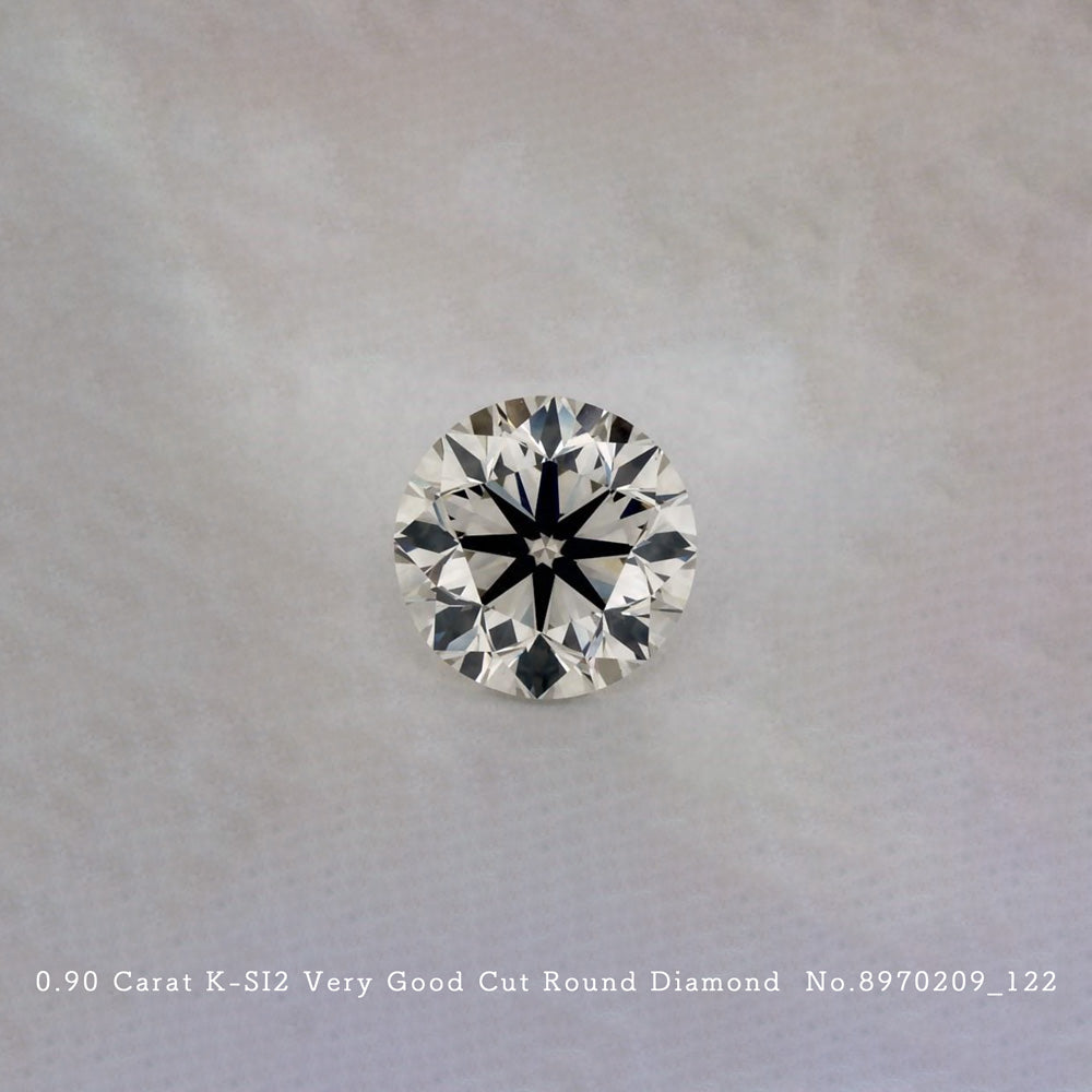0.90 Carat K-SI2 Very Good Cut Round Diamond [8970209_012]