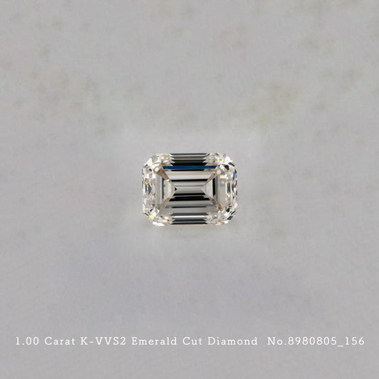 1.00 Carat K-VVS2 Emerald Cut Diamond [8980805_015]