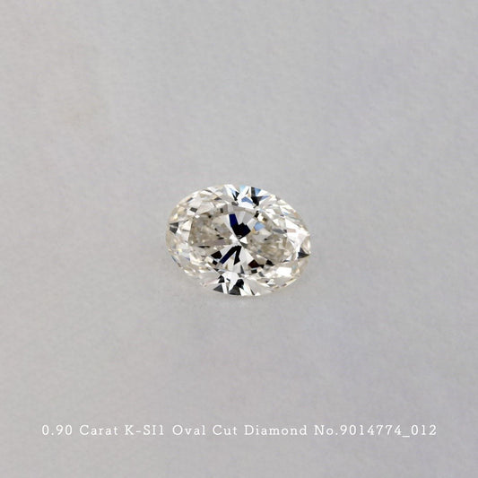 0.90 Carat K-SI1 Oval Cut Diamond [9014774_012]