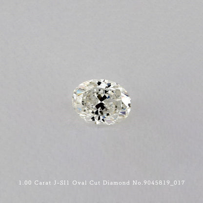 1.00 Carat J-SI1 Oval Cut Diamond [9045819_017]