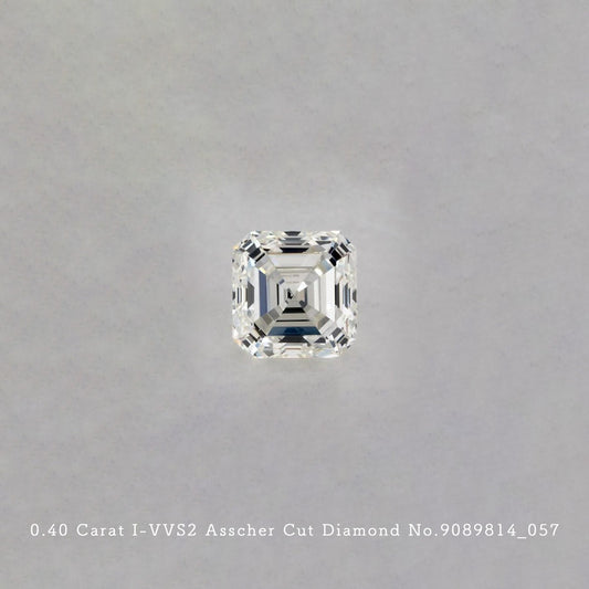 0.40 Carat I-VVS2 Asscher Cut Diamond [9089814_057]