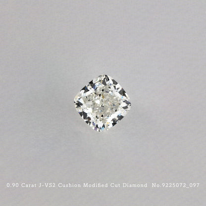 0.90 Carat J-VS2 Cushion Modified Cut Diamond [9225072_097]