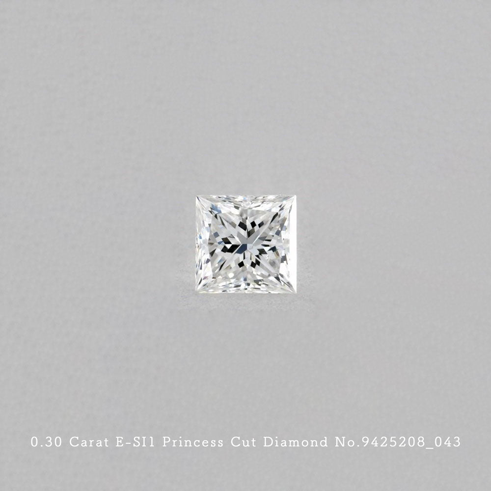 0.30 Carat E-SI1 Princess Cut Diamond [9425208_043]