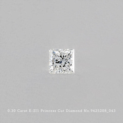 0.30 Carat E-SI1 Princess Cut Diamond [9425208_043]