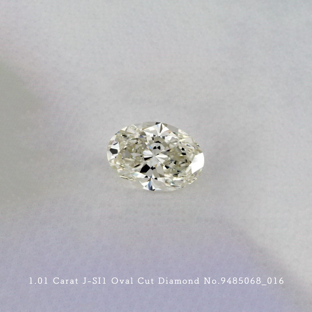 1.01 Carat J-SI1 Oval Cut Diamond [9485068_016]