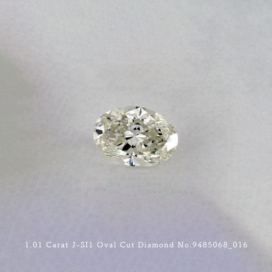 1.01 Carat J-SI1 Oval Cut Diamond [9485068_016]