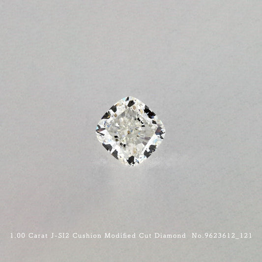 1.00 Carat J-SI2 Cushion Modified Cut Diamond [9623612_012]