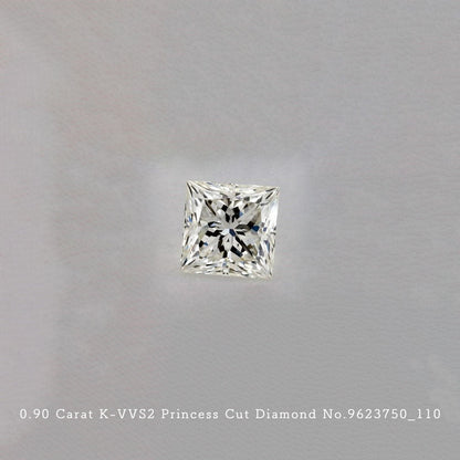 0.90 Carat K-VVS2 Princess Cut Diamond [9623750_011]
