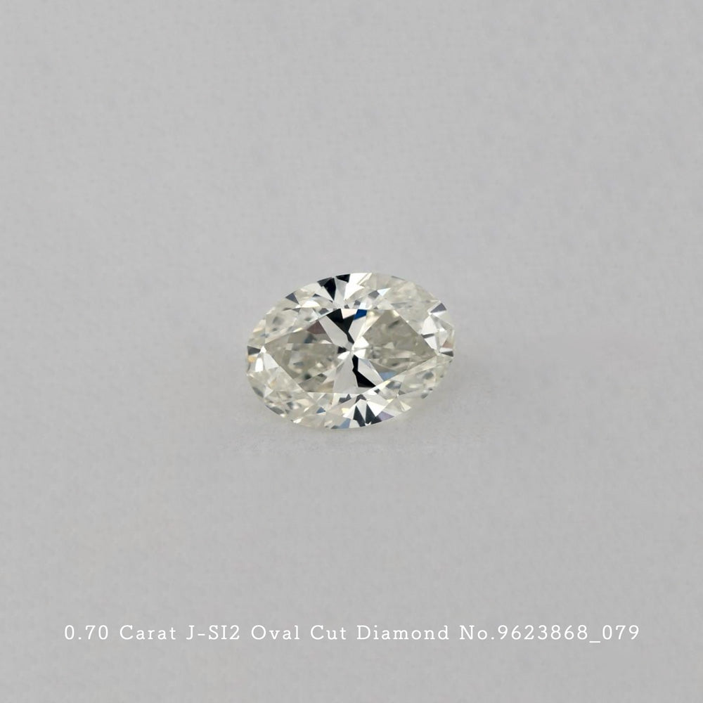0.70 Carat J-SI2 Oval Cut Diamond [9623868_079]