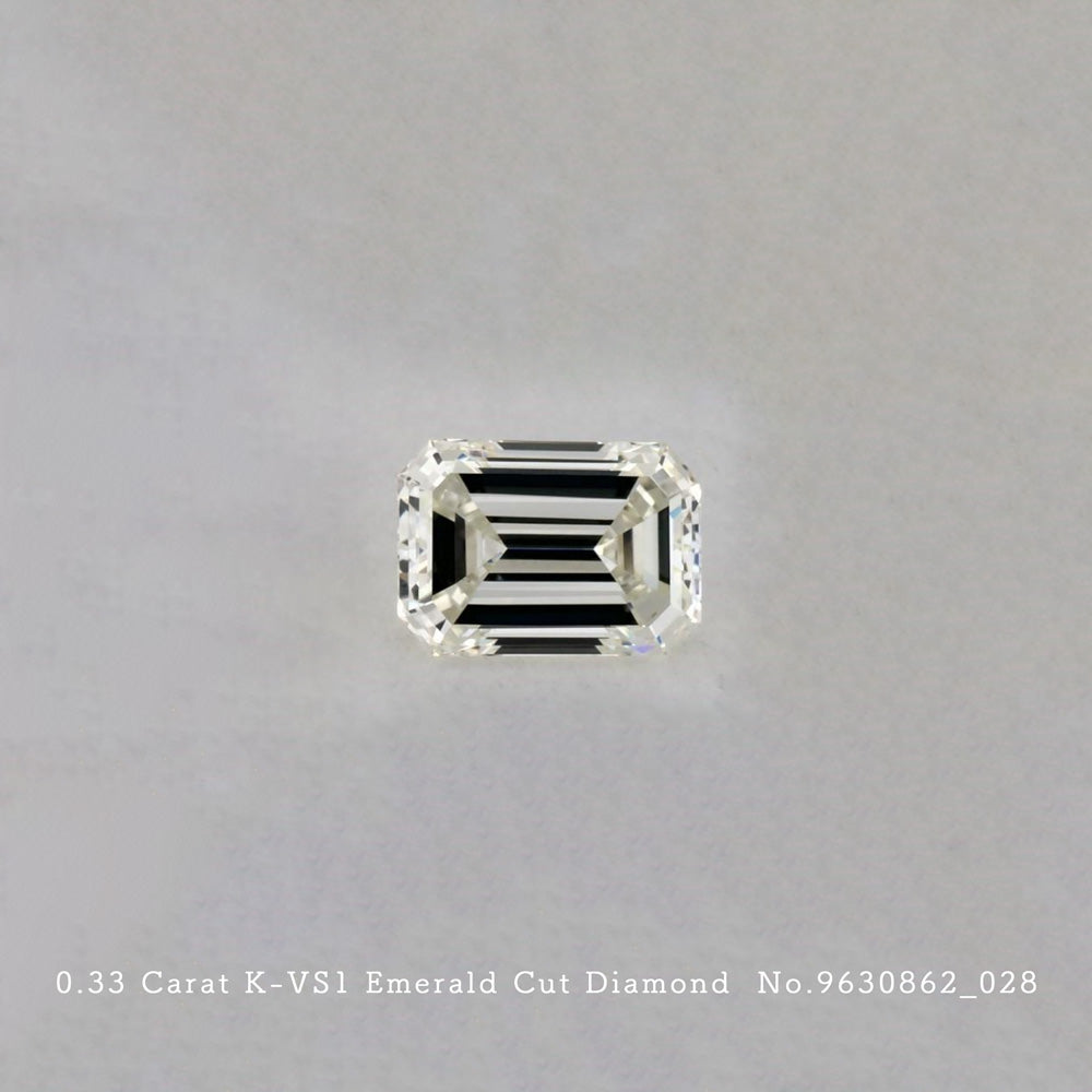 0.33 Carat K-VS1 Emerald Cut Diamond [9630862_028]
