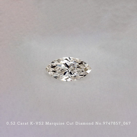 0.52 Carat K-VS2 Marquise Cut Diamond [9747857_067]